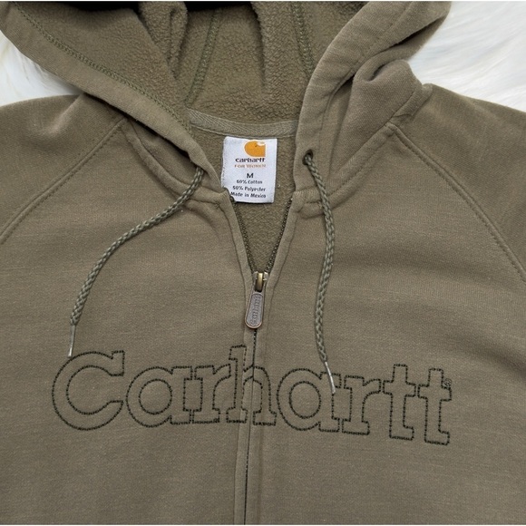 Carhartt Y2K Full Zip Hooded Sweatshirt - Picture 3 of 6